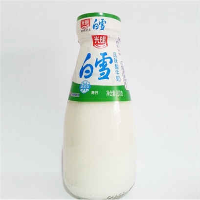 光明白雪风味酸牛奶200g*30瓶(1x30天,每天一瓶)